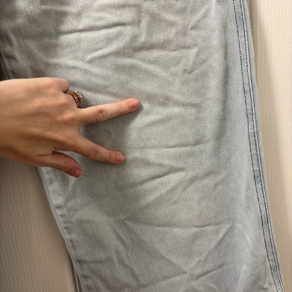 Reformation Olive Jean Light Wash Flare Jeans - Picture 5 of 11